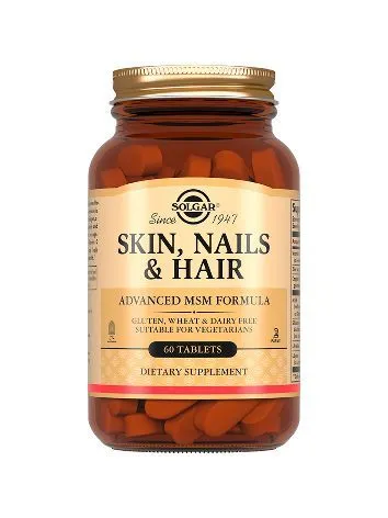 БАД Solgar для волос, кожи, ногтей таблетки 1397мг №60