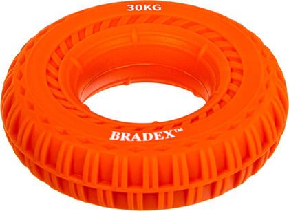Кистевой эспандер круглый с протектором Bradex SF 0568 20 кг, оранжевый