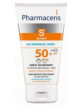 Детский крем для лица Pharmaceris S "Безопасная защита" SPF 50+, 50 мл