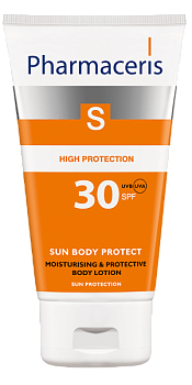 Увлажняющий защитный лосьон для тела Pharmaceris S SPF 30+, 150 мл
