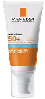 Солнцезащитный крем увлажняющий La Roche-Posay Ля Рош Anthelios для лица и кожи вокруг глаз SPF 50+, 50 мл
