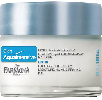Дневной биокрем для лица Farmona "Skin Aqua Intensive" SPF 10, 50 мл