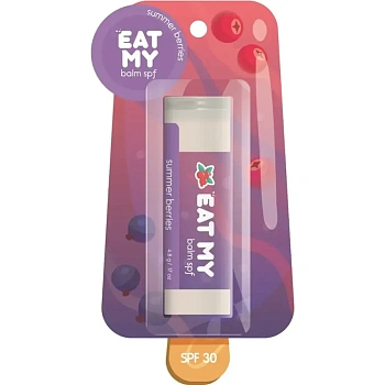 Бальзам для губ EAT MY SPF 30 Летние ягоды, 4.8 г