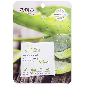 Тканевая маска для лица La Miso с экстрактом Алоэ, 23 г