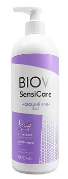 Моющий крем 3 в 1 Biovi без использования воды, 500 мл