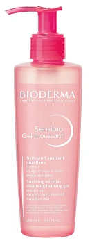 Очищающий гель для лица Bioderma Sensibio/Сенсибио, 200 мл