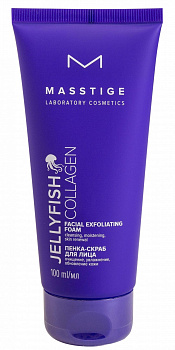 Пенка-скраб для лица Masstige Jellyfish Collagen, 100 мл