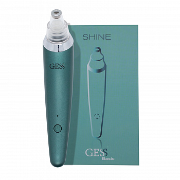 Аппарат для вакуумной чистки и шлифовки GESS-630 Shine, зеленый