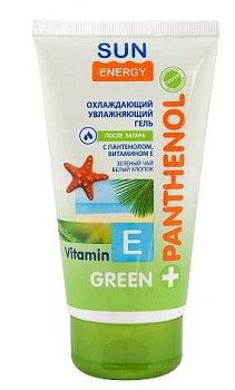 Пена после загара с пантенолом Sun Energy Green Panthenol, 150 мл