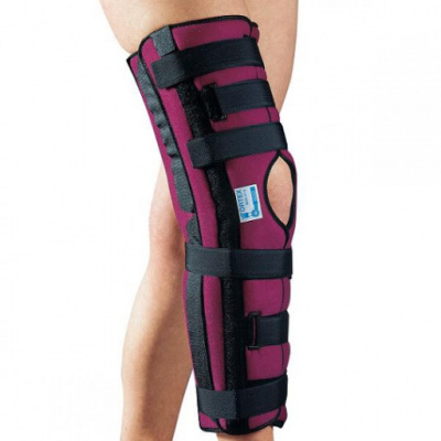 Шина фиксирующая коленного сустава с флексией 20 градусов Ortex ОРТЕКС 05