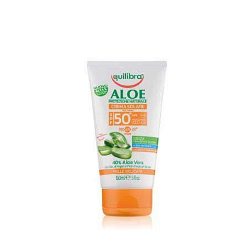 Солнцезащитный крем Equilibra с комплексом Prosun-UV SPF 30 "Aloe", 150 мл