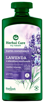Гель для душа Farmona Herbal Care Лаванда и ванильное молочко, 500 мл