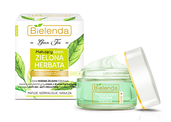 Дневной крем для лица Bielenda Зеленый чай от жирного блеска, 50 мл