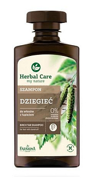 Шампунь для волос Farmona Herbal Care Березово-дегтярный, 330 мл