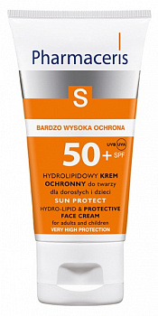 Увлажняющий защитный лосьон для тела Pharmaceris S SPF 50+, 150 мл