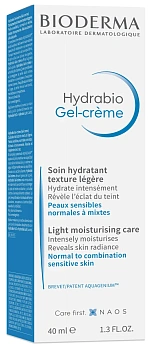 Увлажняющий гель-крем для лица Bioderma Hydrabio, 40 мл