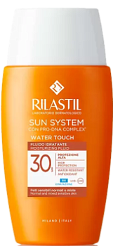 Солнцезащитный увлажняющий флюид Rilastil Sun System Water Touch SPF 30, 50 мл