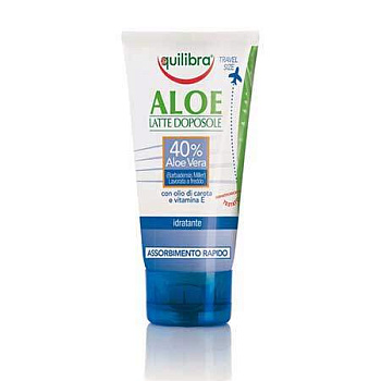 Молочко после загара Equilibra "Aloe", 75 мл