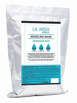 Альгинатная маска La Miso моделирующая с гиалуроновой кислотой, 1 кг