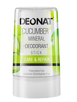 Кристалл-дезодорант стик Deonat с экстрактом огурца, 40 г