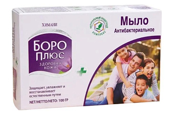 Антибактериальное твердое мыло Himani Боро Плюс № 1, 100 г