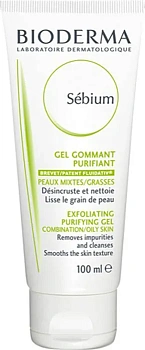 Гуммирующий гель для лица Bioderma Себиум/Sebium, 100 мл