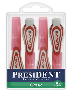 Межзубные ершики PresiDENT Classic ХХS, 0,23 мм