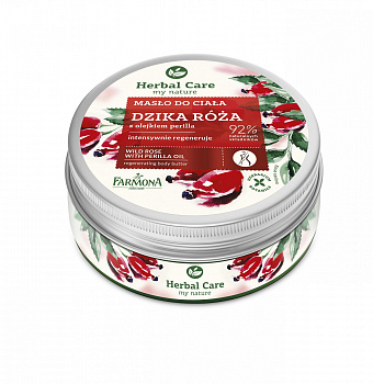 Восстанавливающее масло для тела Farmona Herbal Care "Шиповник и масло Периллы", 200 мл