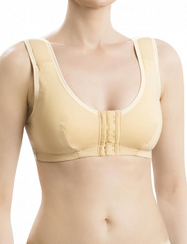 Бюстгальтер после мастэктомии Camelia 1187У для фиксации молочной железы, бежевый