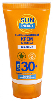 Солнцезащитный крем для лица Sun Energy SPF 30, 30 мл