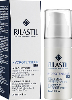 Интенсивная антивозрастная сыворотка для лица Rilastil Hydrotenseur LF с лифтинг эффектом повышающая упругость кожи, 30 мл