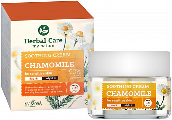 Успокаивающий крем Farmona Herbal Care "Ромашка да день и ночь", 50 мл