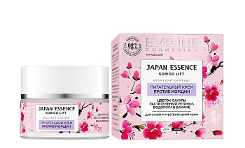 Питательный крем для лица против морщин Eveline Japan Essence, 50 мл